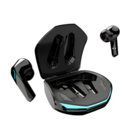 Écouteurs TWS Compétitifs Bluetooth 5.4 avec Affichage Numérique, Contrôle Tactile, Lumière RVB Dégradée, Connexion Stable, Appel Mains Libres ENC