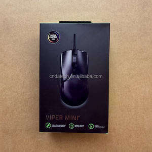 Viper <span class=keywords><strong>Mini</strong></span> souris de jeu RVB 8500 DPI capteur optique 61G interrupteur mécanique Ultra léger ordinateur portable PC ordinateur Gamer souris filaire - Product Image 3