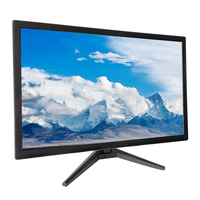 Moniteur d'ordinateur 18,5/19/20/21,5/24 pouces, moniteur LCD 1920*1080, grand écran avec entrée USB, moniteur LCD pour PC