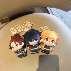 Porte-clés en peluche transfrontalier <span class=keywords><strong>Demon</strong></span> <span class=keywords><strong>Slayer</strong></span>: Kimetsu No Yaiba, accessoire de jouet en peluche mascotte - Product Image 3