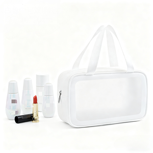 Fashion Waterproof <b>Makeup</b> Storage Pouch Large Capacity Cosmetic <b>Bag</b> Multi-functional Cosmetic <b>Bag</b> RTS Bulk Mixed Order - Product Image 2