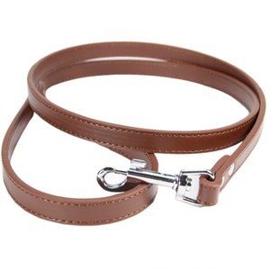공장 도매 개 가죽 끈 저렴한 PU 소재 애완 동물 고양이 개 가죽 끈 - Product Image 5