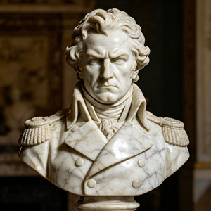 <span class=keywords><strong>Buste</strong></span> de Napoléon <span class=keywords><strong>en</strong></span> <span class=keywords><strong>marbre</strong></span> blanc de style antique, sculpté à la main, directement de l'usine, pour la décoration intérieure européenne. - Product Image 3