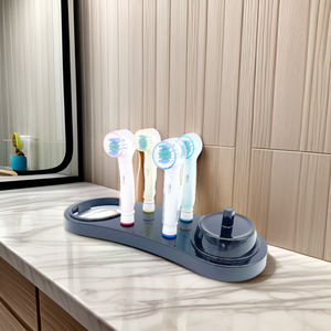 Têtes de brosse à dents en plastique écologiques multicolores, couvre-brosse à dents électrique <span class=keywords><strong>Oral</strong></span> B, remplacement, lot de 6 - Product Image 3