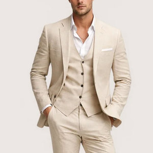 Traje Formal para Hombre OEM ODM, Blazer Clásico con Pantalones a Juego, Diseño Personalizado, Marcas de Ropa, Compradores Mayoristas de Conjuntos de Blazer - Product Image 4