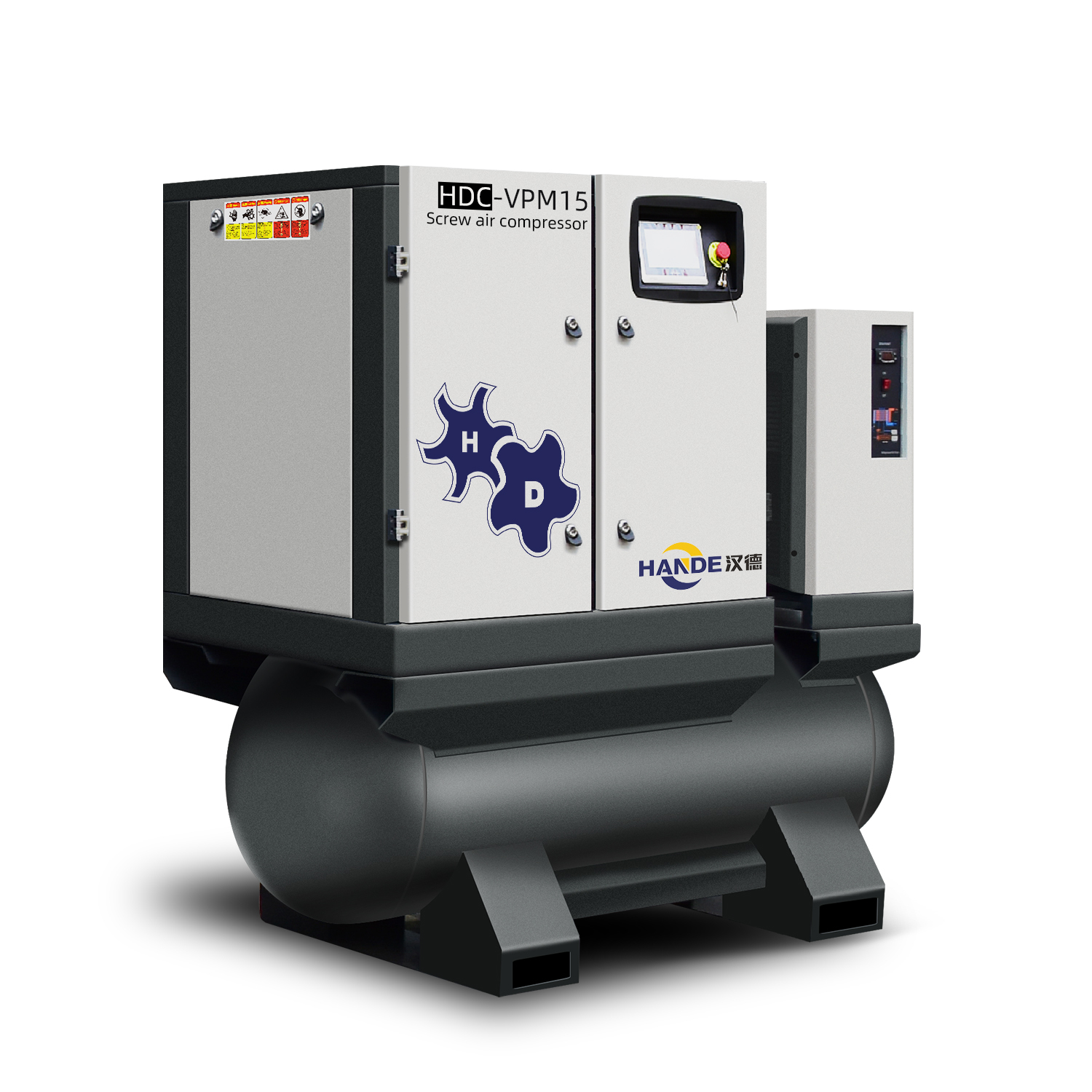 HANDE 15 кВт 22 кВт 16 бар 15 кВт 20HP воздушная сушилка компрессор масляный фильтр воздушный компрессор для волоконно-лазерной резки
