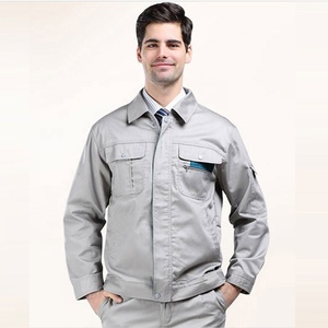 Prix de gros de nouveaux designs bleu marine d'hiver unisexe ingénieurs femmes uniformes de travail pour hommes vêtements de travail veste - Product Image 2