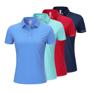 เสื้อโปโลสำหรับใส่วิ่งเสื้อกีฬาผ้าโพลีเอสเตอร์ทนทานมาใหม่ - Product Image 5