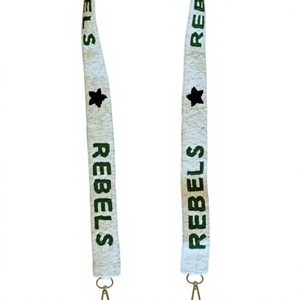 Correa de Cinta con Cuentas CRYSTAL CRAFT FSU Go Noles, Diseño de Estrella, Gancho Vintage, Cinturón Ecológico Modelo 4282 para Accesorios de Bolsos - Product Image 1