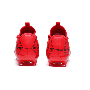 <span class=keywords><strong>Botas</strong></span> de Fútbol para Niños con Diseño de Araña Roja, Antideslizantes, para Entrenamiento Deportivo, Césped <span class=keywords><strong>Artificial</strong></span> y Natural - Product Image 4