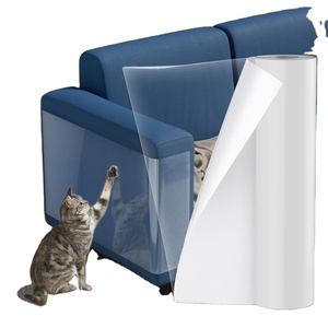 <span class=keywords><strong>Protector</strong></span> de <span class=keywords><strong>muebles</strong></span> para arañazos de gato, protectores de esquina de sofá transparentes para gatos de interior, grifo adhesivo antiarañazos disuasorio - Product Image 1