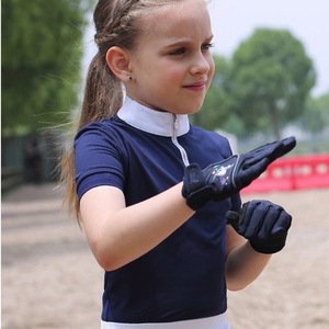 Maglietta da Equitazione per Bambini, Abbigliamento Equestre 2022, Maglia a Maniche Lunghe Base Layer per Bambini Senza Marca - Product Image 5