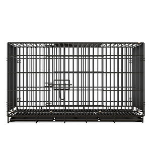 Großer Holländer Meerschweinchen und Haustierkaninchen Käfig für den Innenbereich, mit solidem Muster, automatischer Mistentfernung, Knopfverschluss, Metall-Kaninchenstall für den Haushalt - Product Image 6