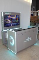 Console d'Arcade PS4 à 2 Joueurs, Équipement de Pousse-Pièces en Réseau pour Hôte Partagé, Machine de Jeu d'Arcade de Bataille Défi pour Parc d'Attractions