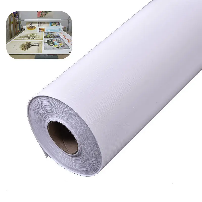Canvas Roll Factory direct sale Wholesale Stretch Art Blank Drawing Waterproof Painting Canvas Roll