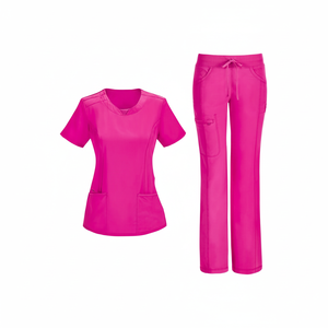 Uniforme d'allaitement de gommage de qualité supérieure en gros/ensemble de gommages médicaux d'été/gommages d'hôpital pour hommes et femmes - Product Image 1