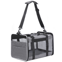 Sac de transport pliable et écologique pour animaux de compagnie avec maille Oxford pour petits chiens et chats