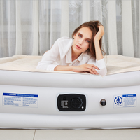 Lit pneumatique gonflable, matelas gonflable avec pompe électrique intégrée, expédition rapide