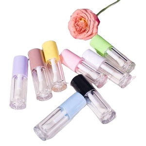 Tubos Vacíos para Brillo Labial, Envase para Bálsamo Labial Líquido con Aplicador Grande para Aceite Labial y Tinte - Product Image 1