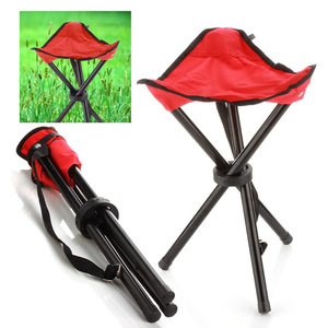 <span class=keywords><strong>Tabouret</strong></span> <span class=keywords><strong>de</strong></span> Camping 3 jambes pliable, <span class=keywords><strong>tabouret</strong></span> léger, Portable, pour randonnée, chasse et pêche - Product Image 2