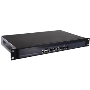 Pfsense 1U Netwerk Firewall Router Met 6 Poorten Gigabit Lan Core I3 4150 3.5Ghz Mikrotik Pfsense Ros Wayos