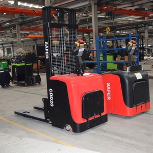 Carrello Elevatore Elettrico Idraulico da 1T 2T, Altezza di Sollevamento 3m, per Uso Industriale e Commerciale - Product Image 5