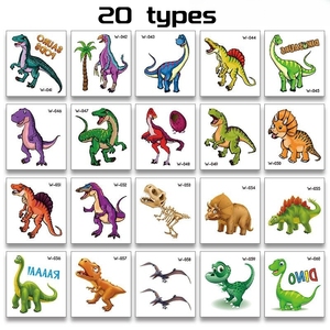 Kids <strong>Dinosaur</strong> Temporary <strong>Tattoo</strong> Sticker Waterproof Safety Eco-friendly Water Transfer Temporary <strong>Tattoo</strong> - Product Image 3