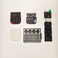 Clavier en caoutchouc silicone pour télécommande d'appareil ménager - Logo personnalisable, taille et marque D&J