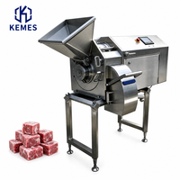 Nouvelle machine de découpe de viande 3D pour la transformation alimentaire, coupe-viande congelée, dés de poulet, poisson, légumes, trancheuse en acier inoxydable 304