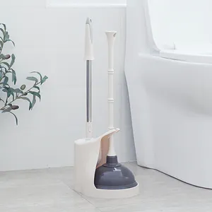 Tùy Chỉnh Trực Tuyến Mẫu Có Sẵn Phòng Tắm Làm Sạch Nhà Vệ Sinh Pit Tông Và Bowl Brush Combo