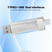Metal USB Stick1000M/S Velocidad de escritura Original Capacidad total USSD USB USSD Flash Disk 128G 256G 512G 1T