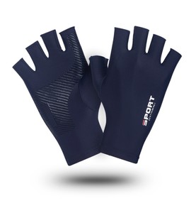 Gants de cyclisme demi-doigt pour hommes et femmes Gants de fitness à haute élasticité et protection solaire confortable en soie de glace pour la conduite - Product Image 3