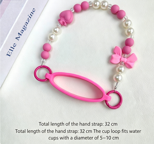 Modern Minimalist Silicone Gel Cup Chain <strong>Set</strong> for Vacuum Flasks Water Bottles &amp; Mugs with Portable Strap Kettle Cover - Product Image 5