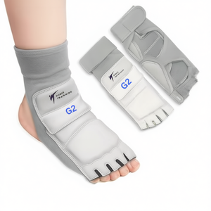 WTF Approved Custom Brand Taekwondo Electronic GEN2 E-Foot Best Quality 22 Sensor Waterproof Comfortable Durable Foot Protectors - Product Image 1