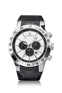 Orologio da polso da uomo con tachimetro in acciaio inossidabile su misura - Product Image 3