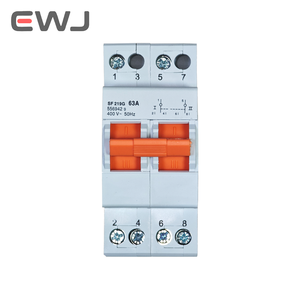 Ewj 4P 400V ~ AC สวิตช์ถ่ายโอนแบบแมนนวล80A ตัวแยกพลังงานแบบคู่เบรกเกอร์<span class=keywords><strong>วงจร</strong></span>ขนาดเล็ก - Product Image 6
