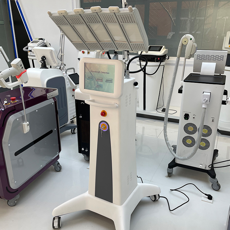 Maquina de terapia de fototerapia en fisioterapia