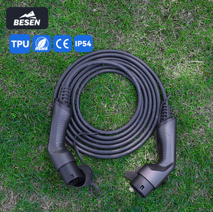 Cable de Carga para Vehículos Eléctricos de Nivel 2, Tipo 2 IEC62196-2, Monofásico, 32A, 7.2kW, Material TPU, Nuevo de Fábrica, Venta Directa - Product Image 2