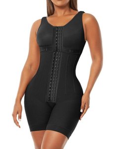 Curve-Craft Bodyshaper Haute Compression Shapewear Gaines Avec Broches Buste pour Post-partum Minceur <span class=keywords><strong>Gaine</strong></span> Full Body Shaper - Product Image 4