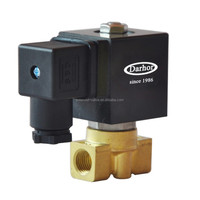 Vanne solénoïde miniature Darhor 170bar 150bar 220VAC 24VDC 1/4"BSP SS304 normalement fermée haute pression avec joint NBR