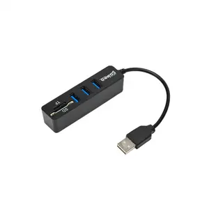 5 in 1 usb 2.0 3ポートusbハブデータ転送SDTFカードリーダーコンボforMac PC