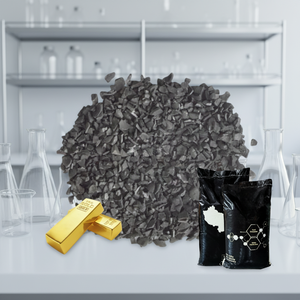 Charbon <span class=keywords><strong>noir</strong></span> de coque de noix de coco de haute qualité, valeur d'iode 1200, mailles 6-12, forte puissance d'adsorption, pureté 98% pour produits chimiques pour l'eau - Product Image 1