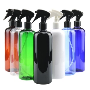 Custom logo Labeling 100ml <b>200ml</b> 250ml 300ml 500ml Transparent Fine Mist Trigger Water Spray <b>Bottle</b> - Product Image 1