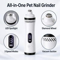 Conception de baffle de sécurité, idéal pour les propriétaires débutants, lime à ongles pour chiens et chats, outil de soin des pattes sûr et indolore