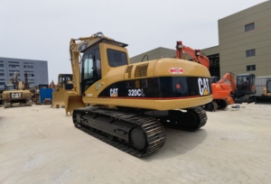 Excavatrice sur chenilles Caterpillar 320CL d'occasion de 20 tonnes, pelle hydraulique de 20 tonnes, faible nombre d'heures, excavatrice Cat 320CL à vendre - Product Image 4