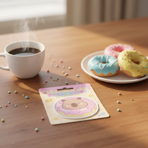 Carnet de notes autocollantes Cate Cartoon Capybara pour étudiants et bureau, avec <span class=keywords><strong>bandes</strong></span> de messages détachables et notes mignonnes Capybara - Product Image 3