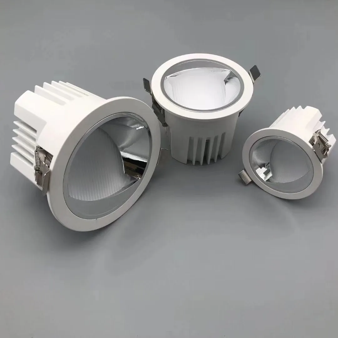 Shenzhen Dayton lampada da parete personalizzata 12W 20W 30W ritaglio plafoniera a LED in alluminio da incasso