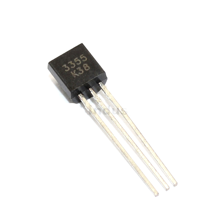Chanzon 50 Pièces 2SC3355 TO-92 NPN Transistor 0.1A