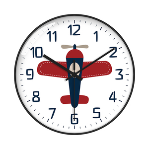 Orologio <span class=keywords><strong>da</strong></span> Parete Moderno Rosso a Forma di Camion 10 Pollici, Piccolo Orologio al Quarzo con Lancette per Bambini, Stile Antico per Soggiorno, Personalizzabile dal Produttore - Product Image 5