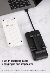 Runcein Khuyến Mại Quà Tặng Phổ Thiết Kế Thời Trang 10W Hai Chiều 3-trong-1 Powerbanks Dual-Đầu Vào Ba-Đầu Ra Ngân Hàng Điện - Product Image 4